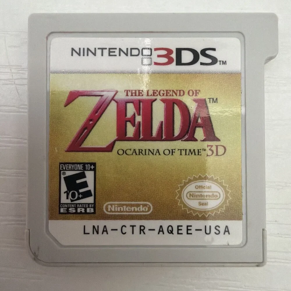The Legend of Zelda: Ocarina of Time 3D (Nintendo 3DS, 2011) Cartridge Only